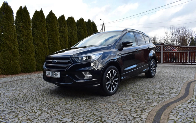 Ford Kuga cena 73500 przebieg: 118357, rok produkcji 2018 z Stoczek Łukowski małe 781